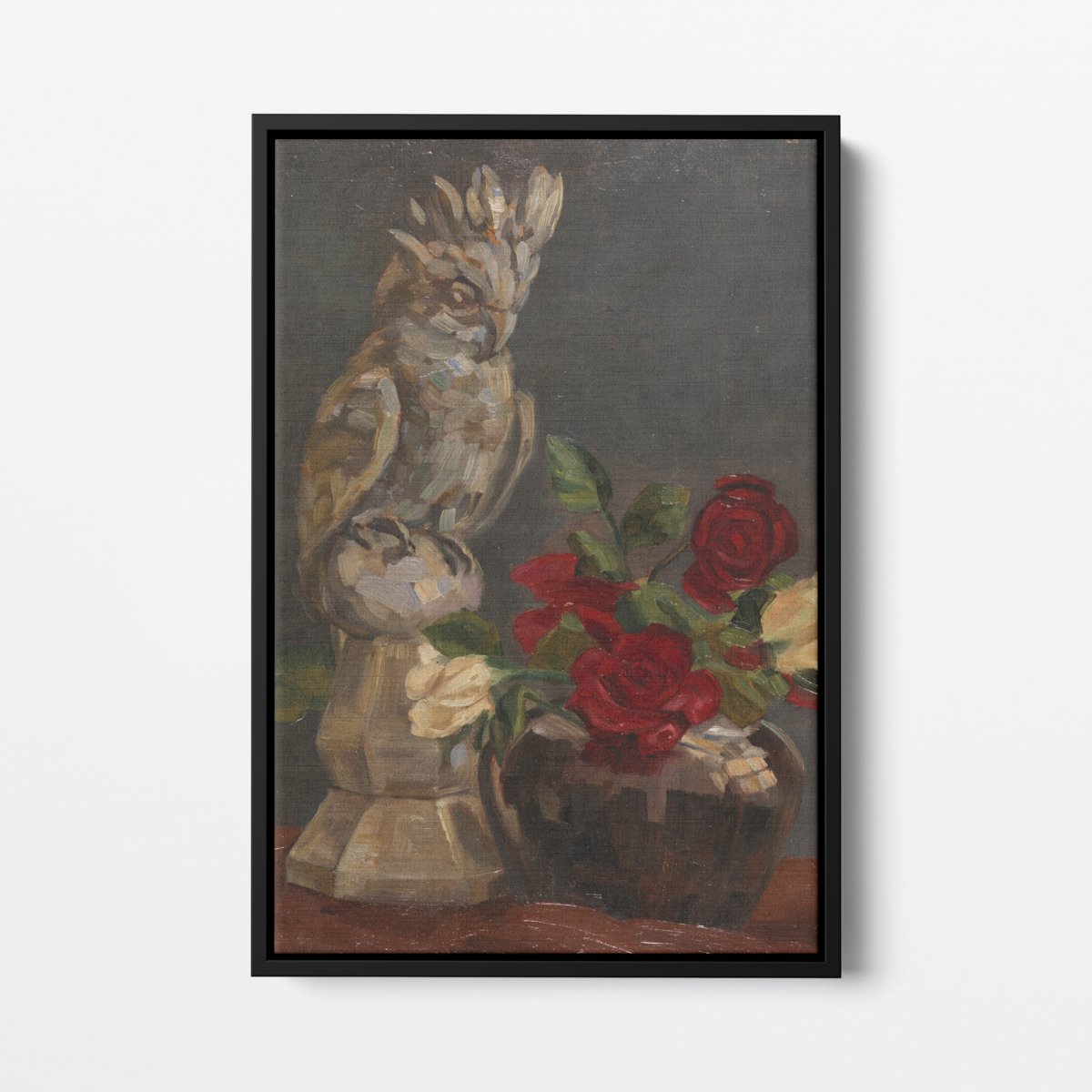 Owl & Roses | Leo Putz | Ave Legato Art Prints