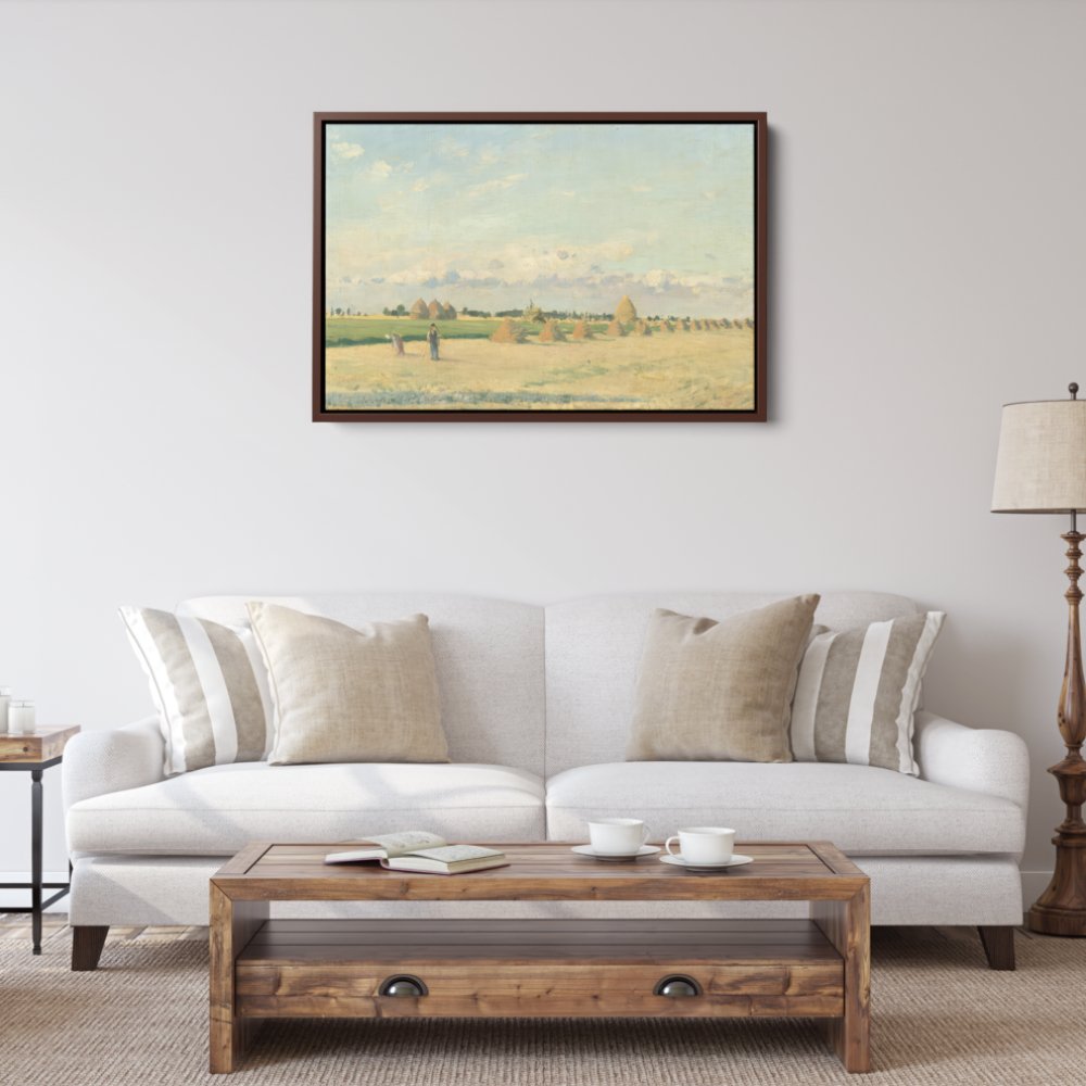 Pastoral Landscape | Camille Pissarro | Ave Legato | Canvas Art Prints | Vintage Artwork