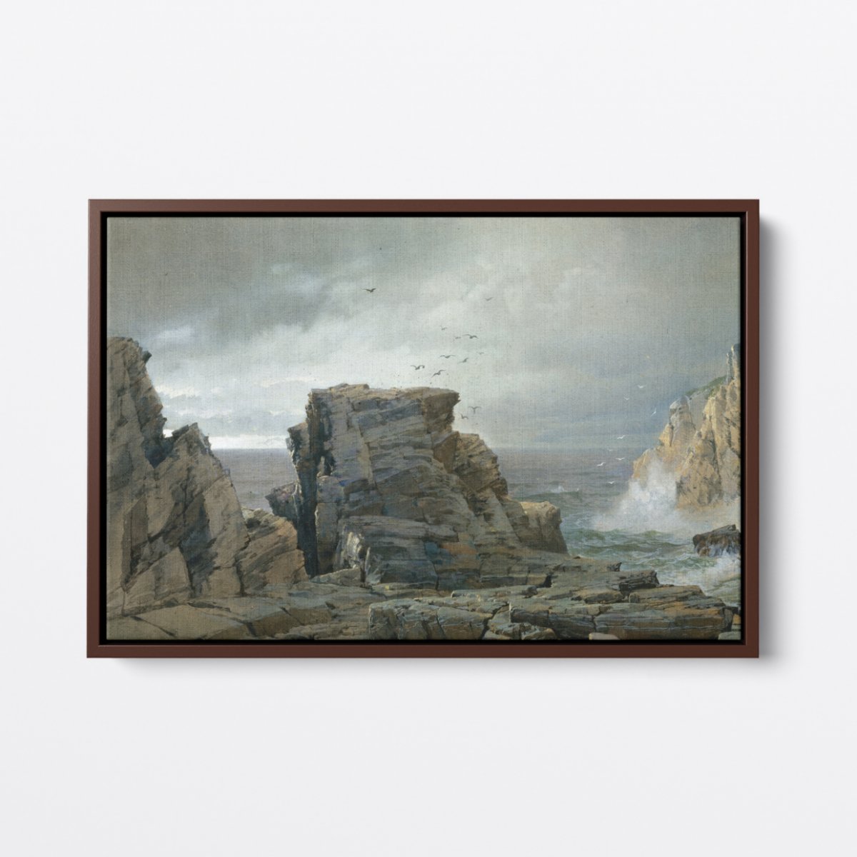 Perilous Coast | William Richards | Ave Legato | Canvas Art Prints | Vintage Artwork