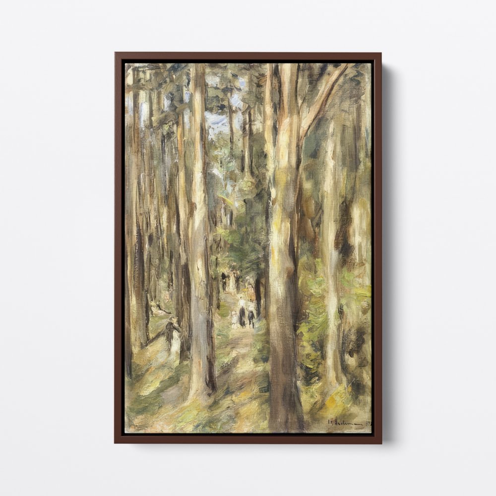 Pine Trunks | Max Liebermann | Ave Legato | Canvas Art Prints | Vintage Artwork