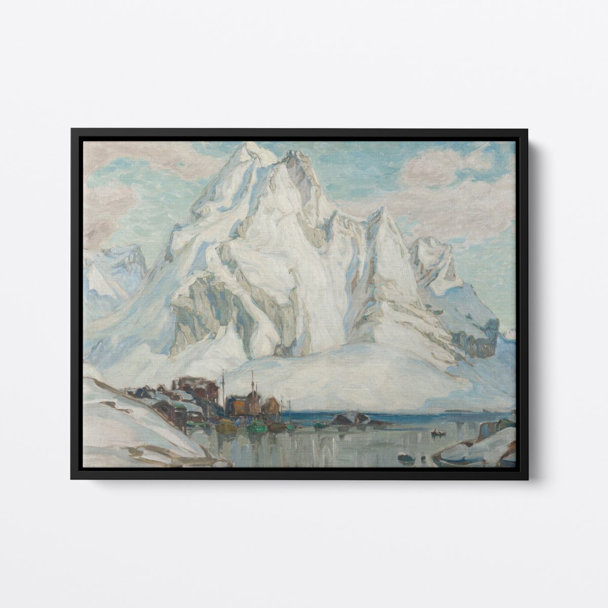 Polar Docks | Anna Boberg | Ave Legato | Canvas Art Prints | Vintage Artwork