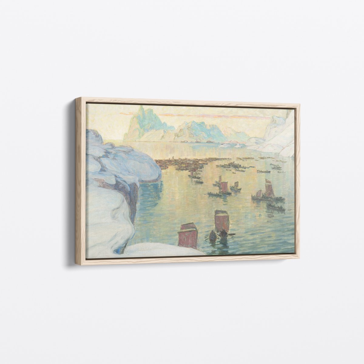Polar Fishing Fleet | Anna Boberg | Ave Legato | Canvas Art Prints | Vintage Artwork