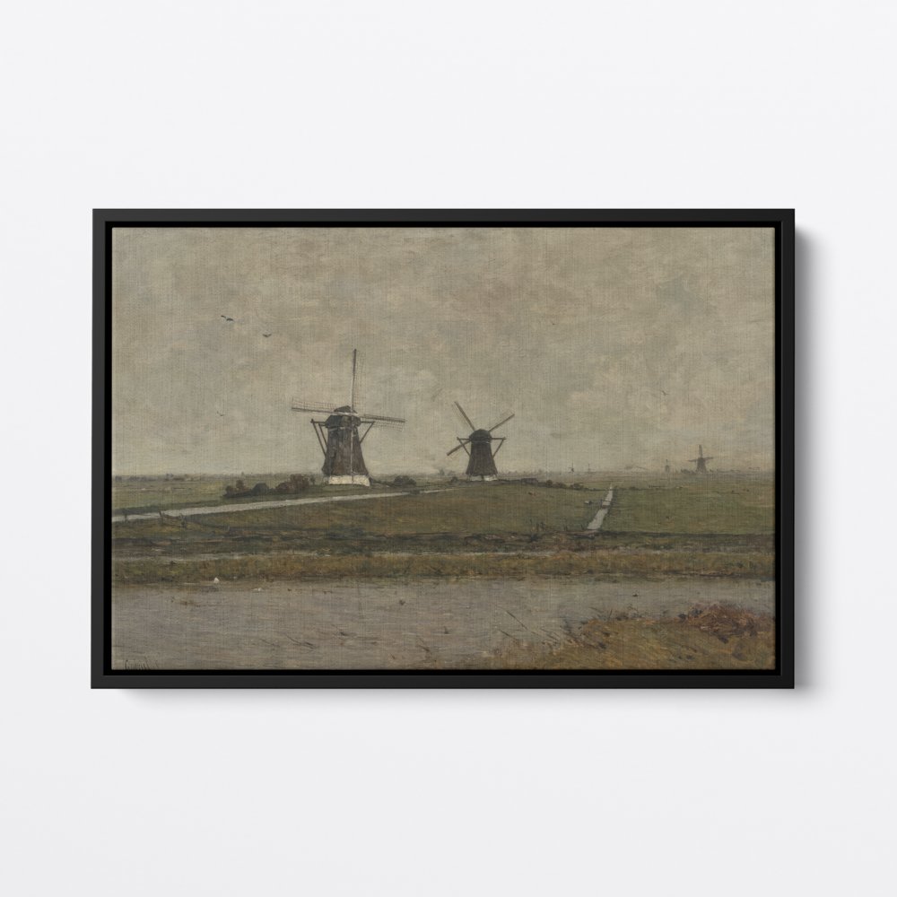 Polder With Mills, Netherlands | Paul Gabriël | Ave Legato Art Prints