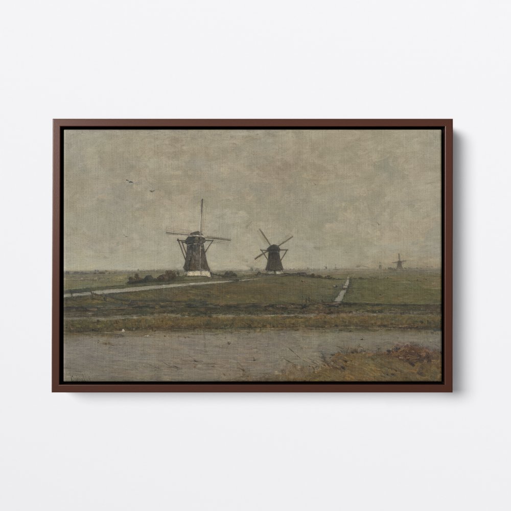 Polder With Mills, Netherlands | Paul Gabriël | Ave Legato Art Prints