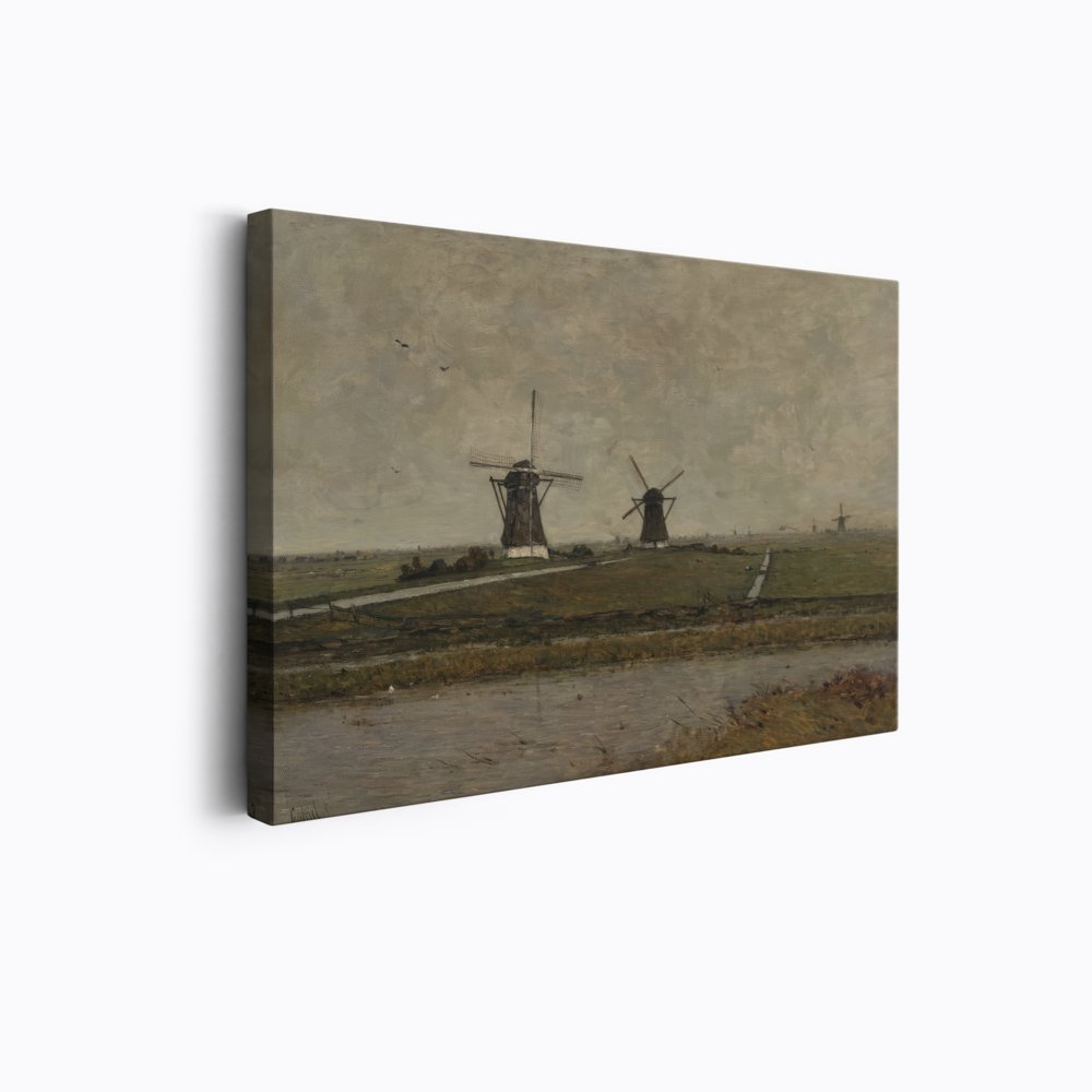 Polder With Mills, Netherlands | Paul Gabriël | Ave Legato Art Prints