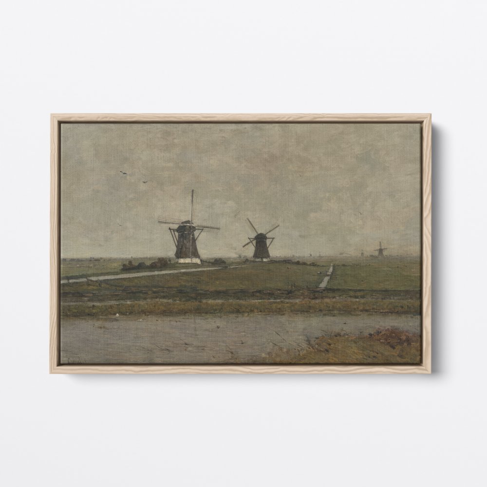 Polder With Mills, Netherlands | Paul Gabriël | Ave Legato Art Prints