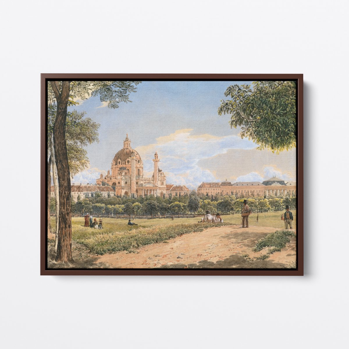 Polytechnic Institute (1831) | Rudolf von Alt | Ave Legato | Canvas Art Prints | Vintage Artwork