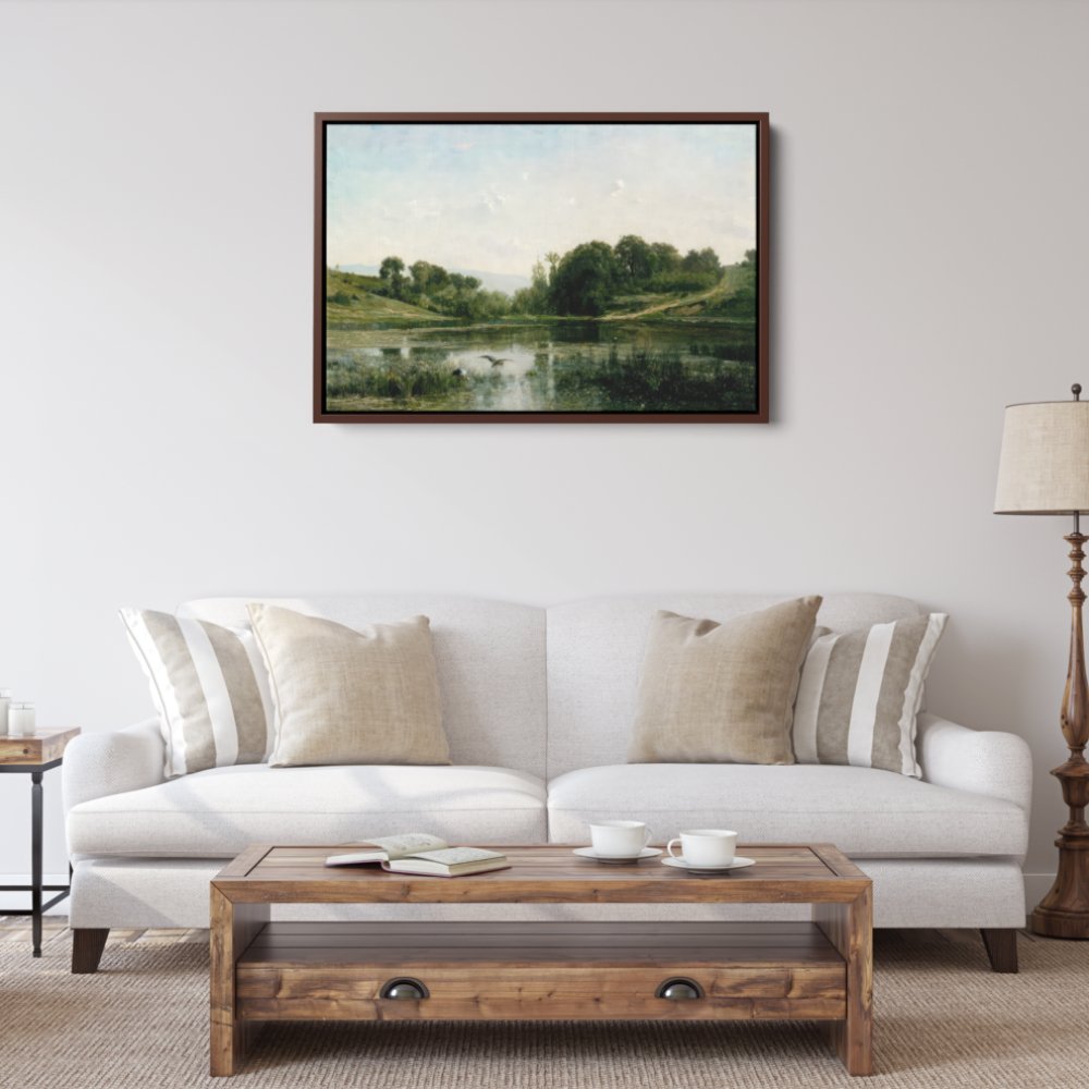 Ponds of Gylieu | Charles Daubigny | Ave Legato Art Prints