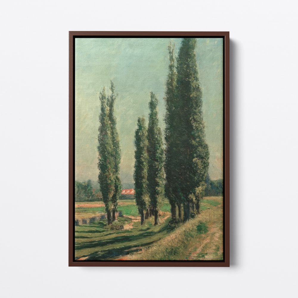 Poplars in the Field | Gustave Caillebotte | Ave Legato Art Prints