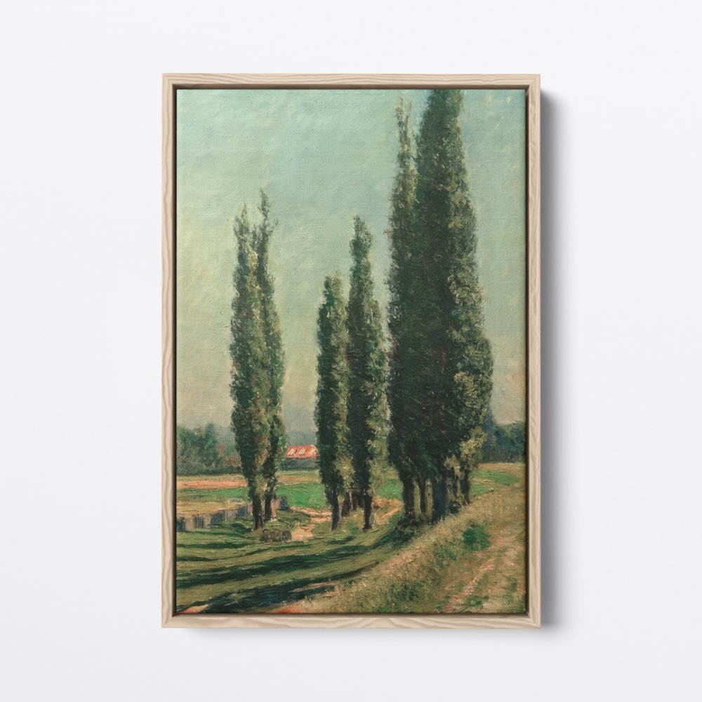 Poplars in the Field | Gustave Caillebotte | Ave Legato Art Prints