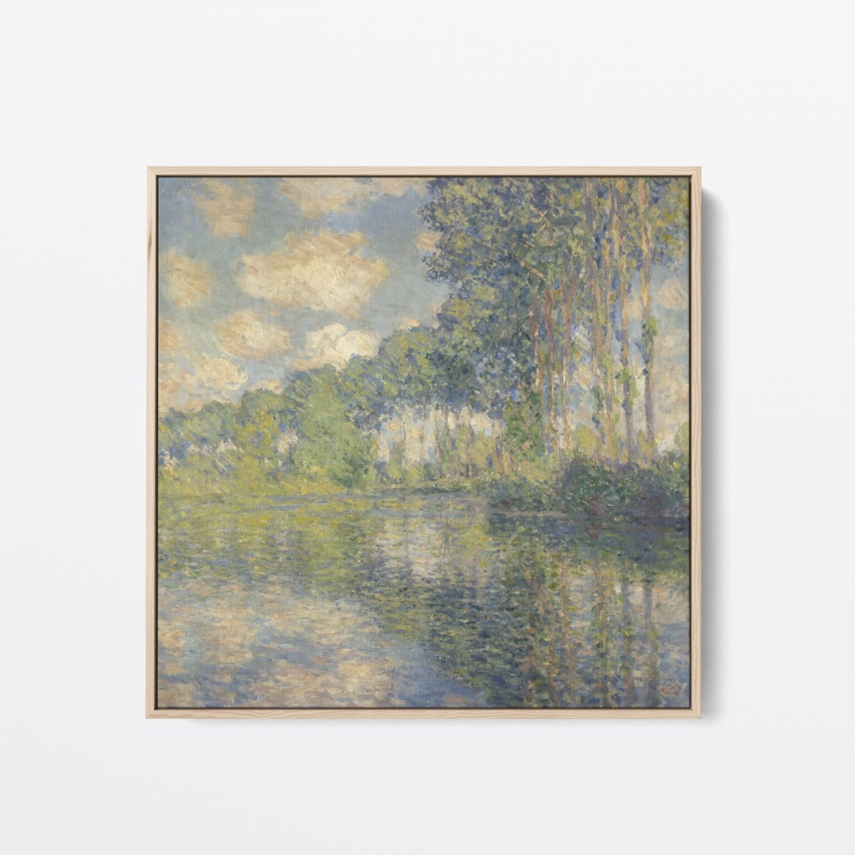 Poplars on the Epte | Claude Monet | Ave Legato | Canvas Art Prints | Vintage Artwork
