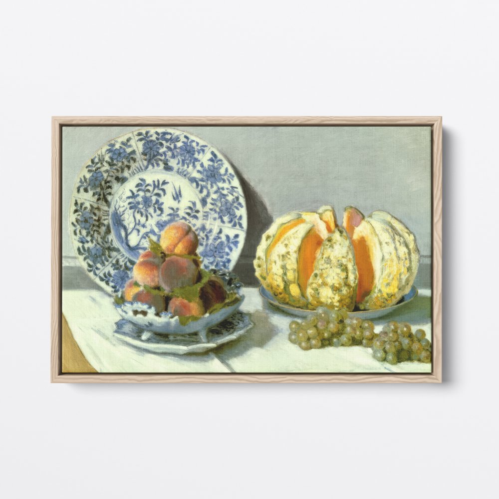 Porcelain Fruit | Claude Monet | Ave Legato | Canvas Art Prints | Vintage Artwork