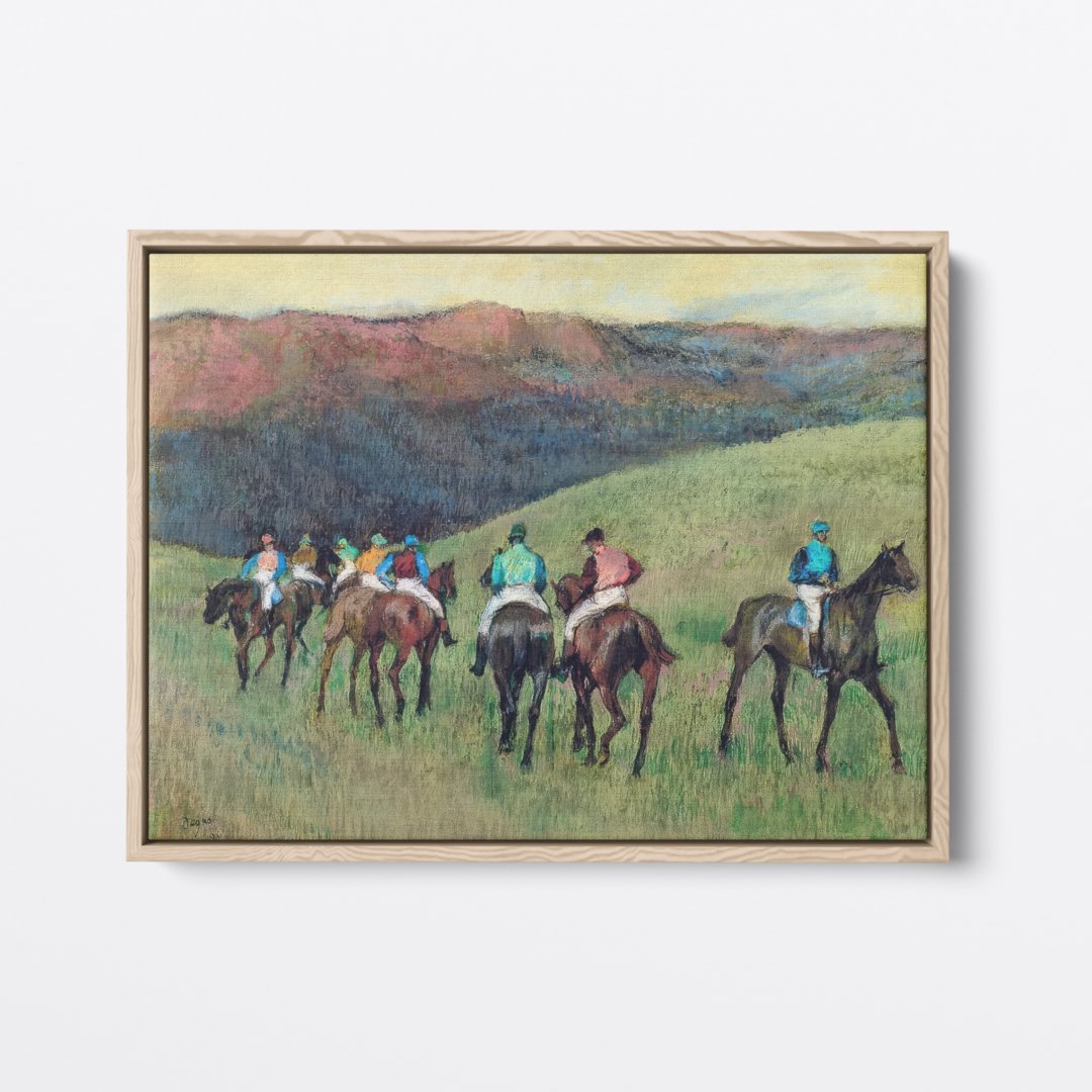 Racehorses | Edgar Degas | Ave Legato | Canvas Art Prints | Vintage Artwork