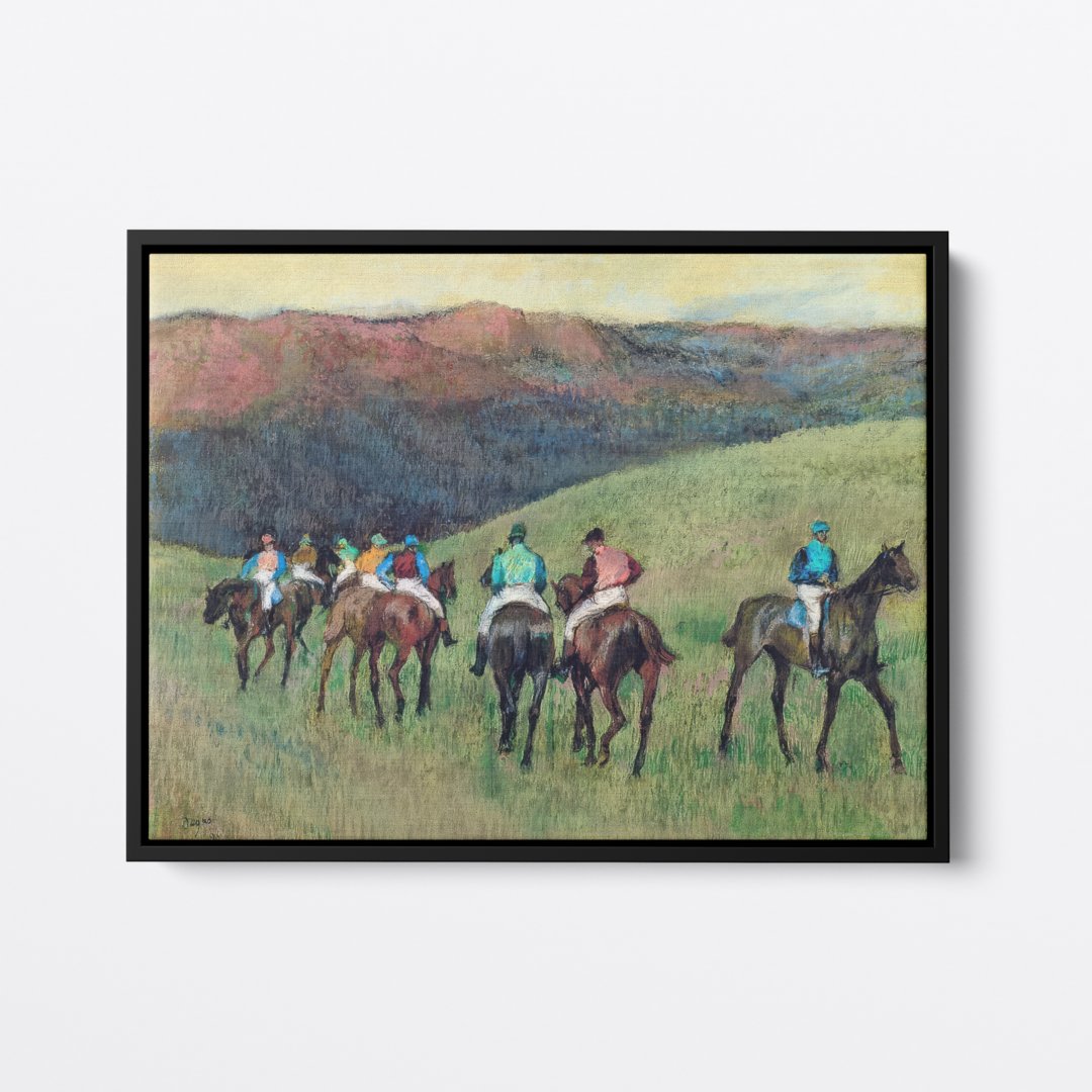 Racehorses | Edgar Degas | Ave Legato | Canvas Art Prints | Vintage Artwork