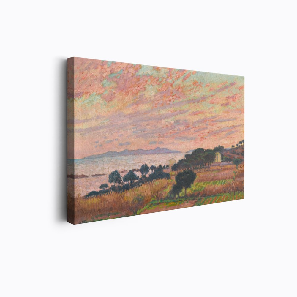 Rainbow Skies Over Field | Theo van Rysselberghe | Ave Legato Art Prints