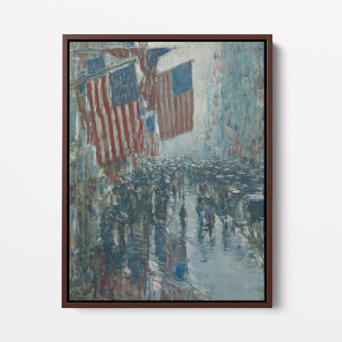Rainy Day, Fifth Avenue New York | Childe Hassam | Ave Legato | Canvas Art Prints | Vintage Artwork