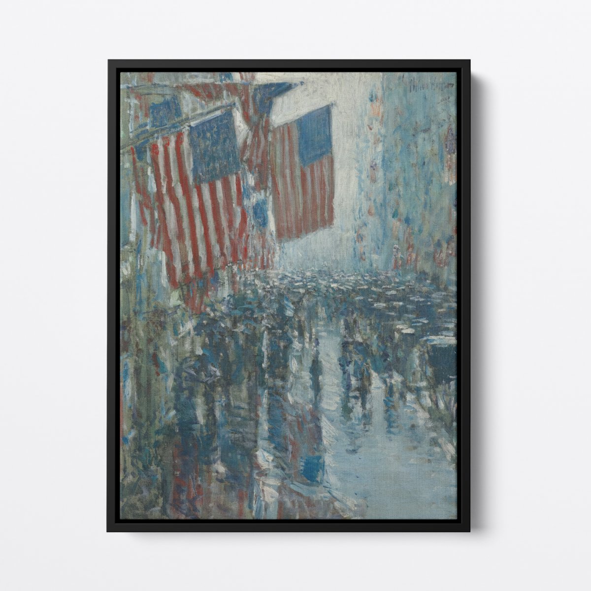 Rainy Day, Fifth Avenue New York | Childe Hassam | Ave Legato | Canvas Art Prints | Vintage Artwork