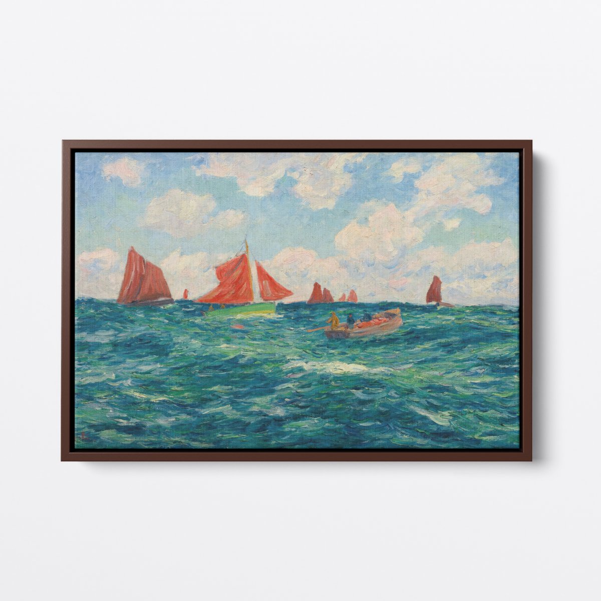 Red Sailboats | Henry Moret | Ave Legato Art Prints