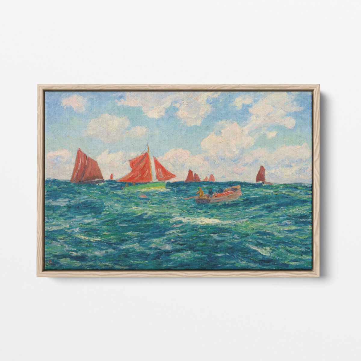 Red Sailboats | Henry Moret | Ave Legato Art Prints