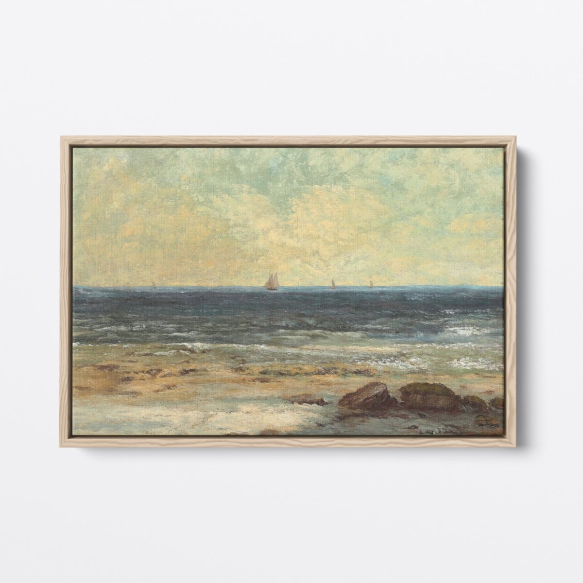 Rising Tide | Gustave Courbet | Ave Legato Art Prints