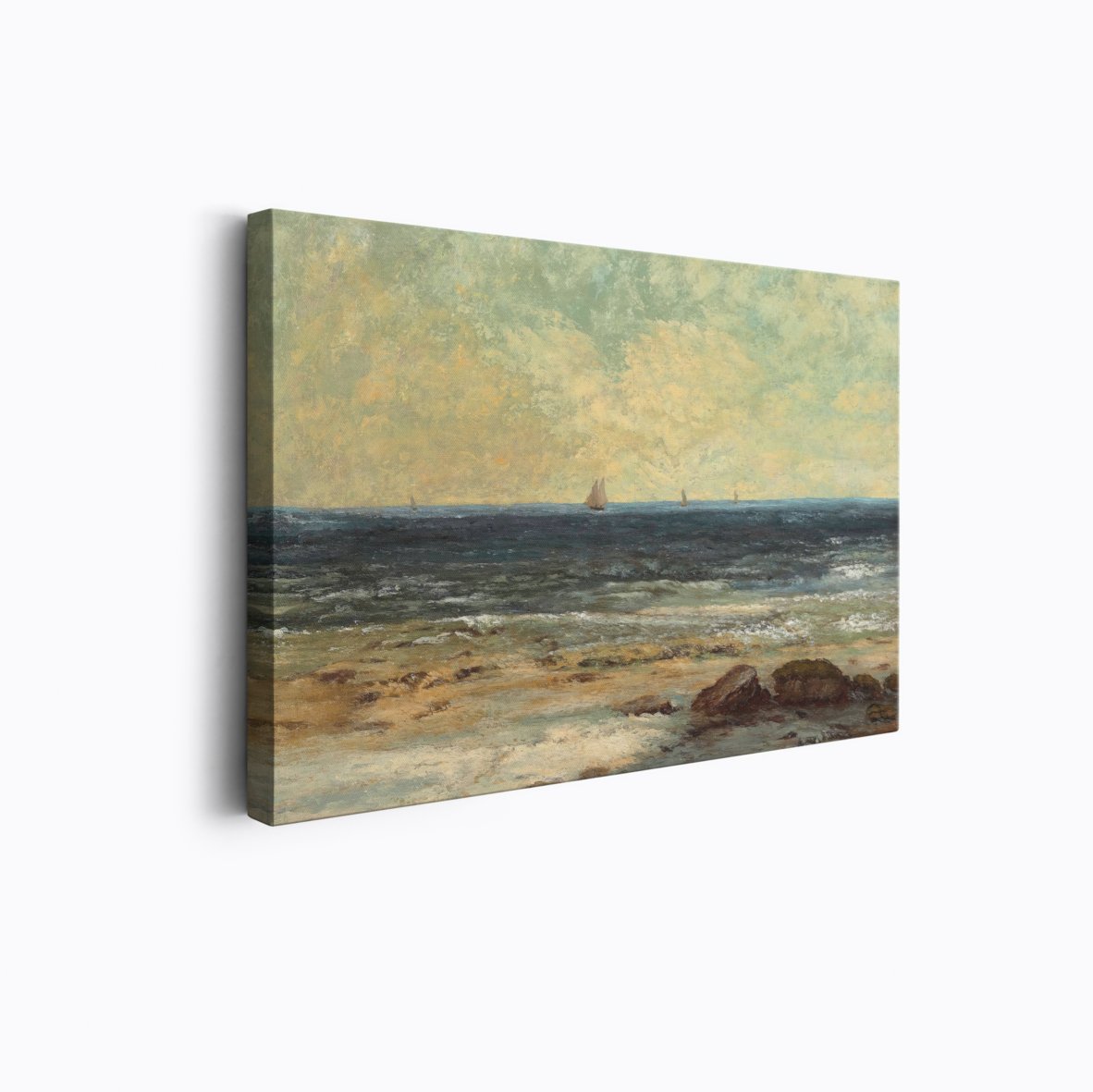 Rising Tide | Gustave Courbet | Ave Legato Art Prints