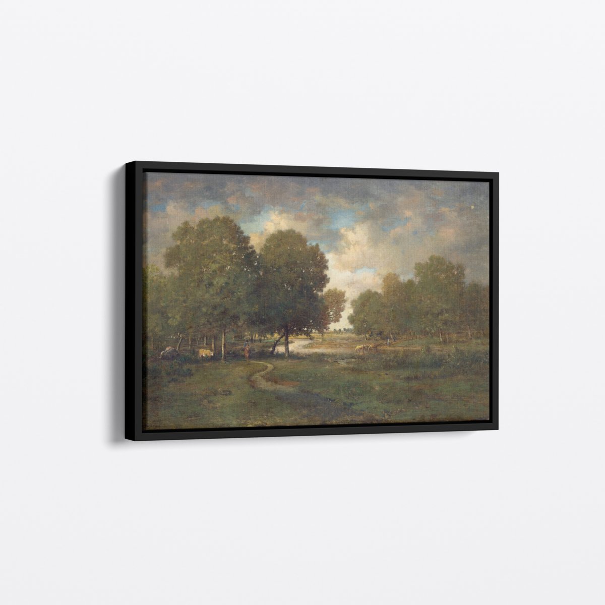 River in the Meadow | Theodore Rousseau | Ave Legato Art Prints