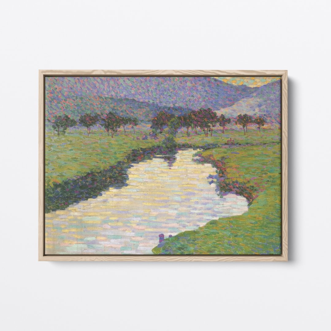 River Landscape Near Pretzfeld | Curt Hermann | Ave Legato | Canvas Art Prints | Vintage Artwork
