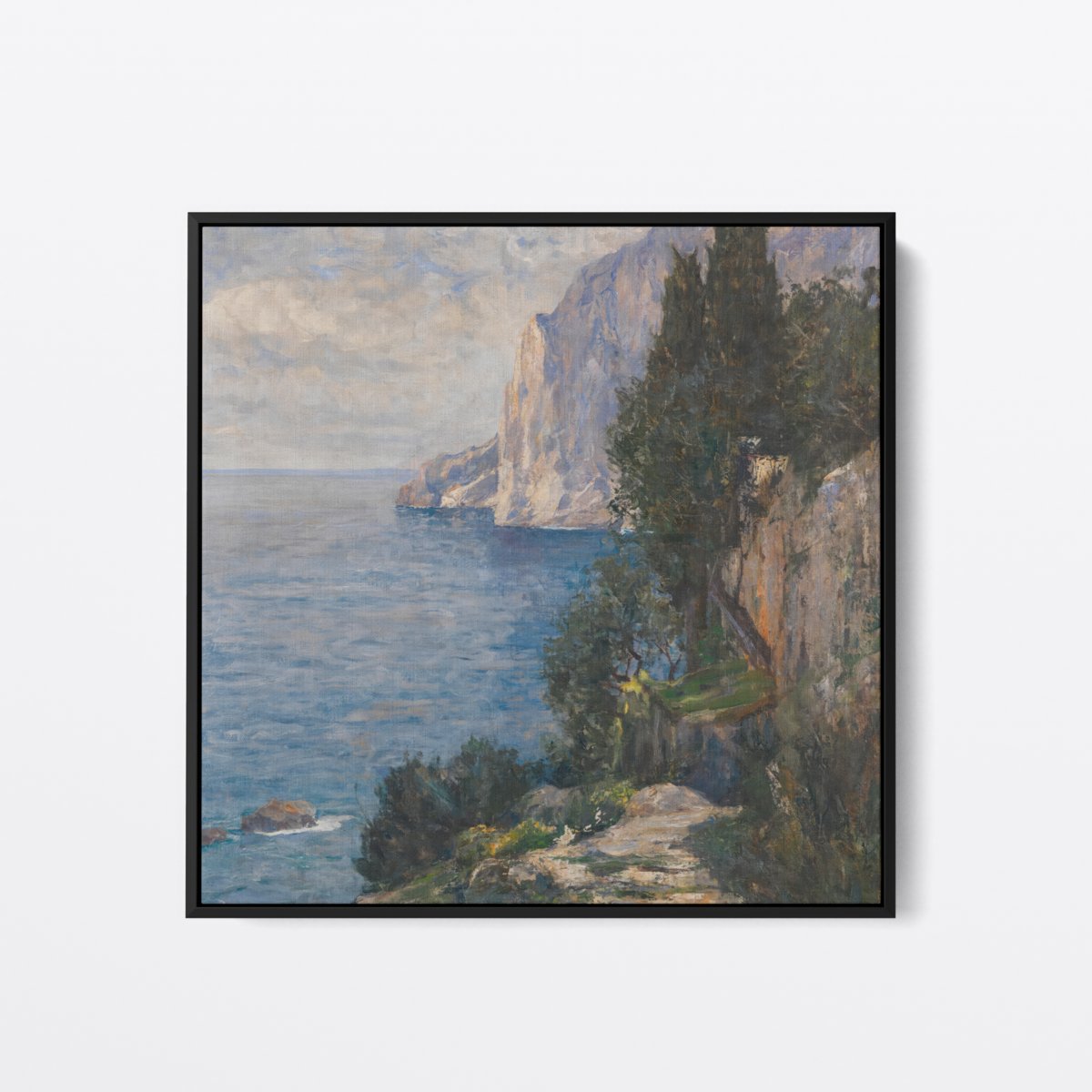Rocky Coast | Albert Wenk | Ave Legato | Canvas Art Prints | Vintage Artwork