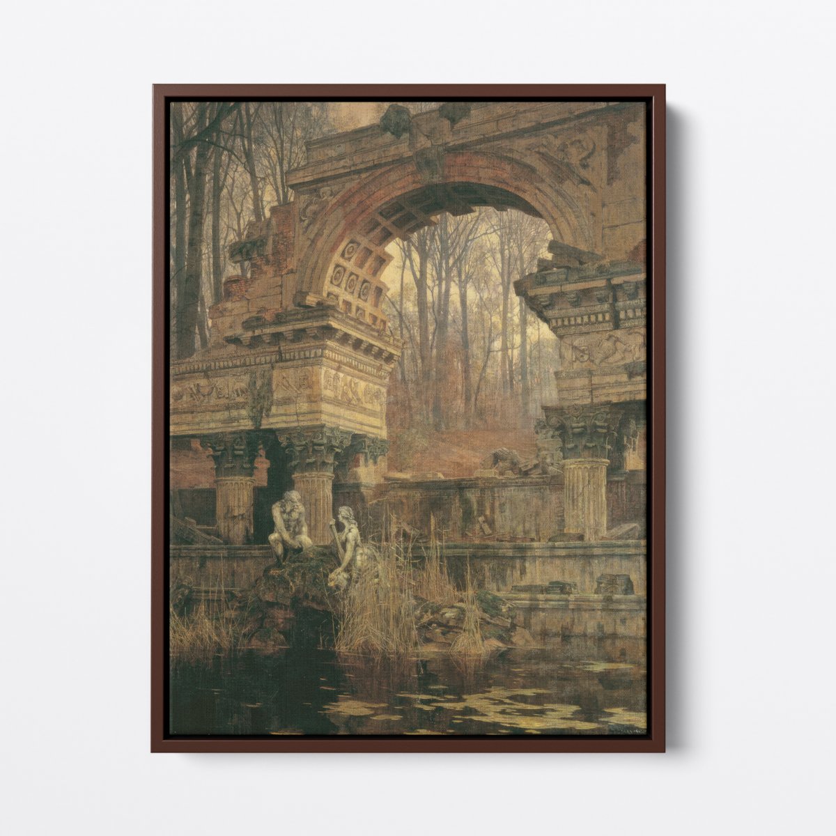 Roman Ruins | Carl Moll | Ave Legato | Canvas Art Prints | Vintage Artwork