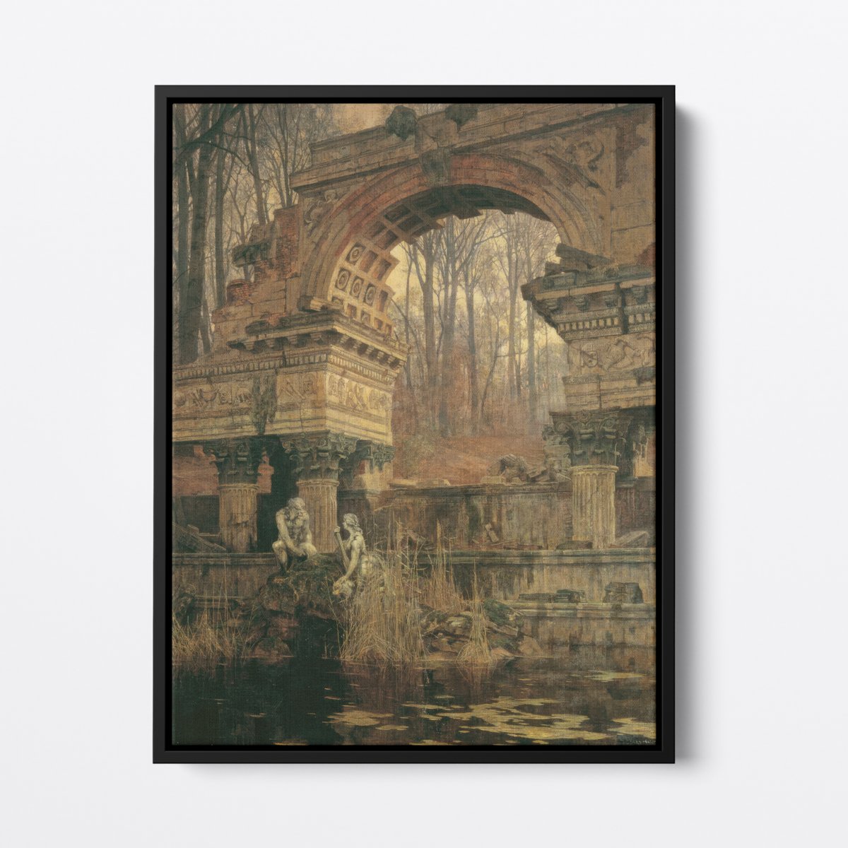 Roman Ruins | Carl Moll | Ave Legato | Canvas Art Prints | Vintage Artwork