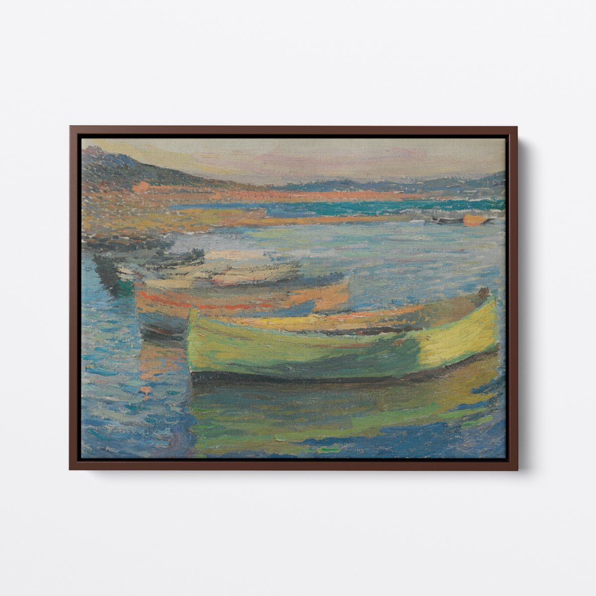Rowboats | Henri Martin | Ave Legato | Canvas Art Prints | Vintage Artwork