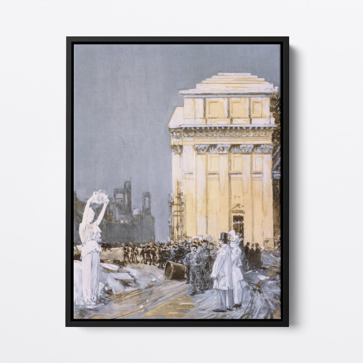 Scene at the World Fair | Childe Hassam | Ave Legato Art Prints