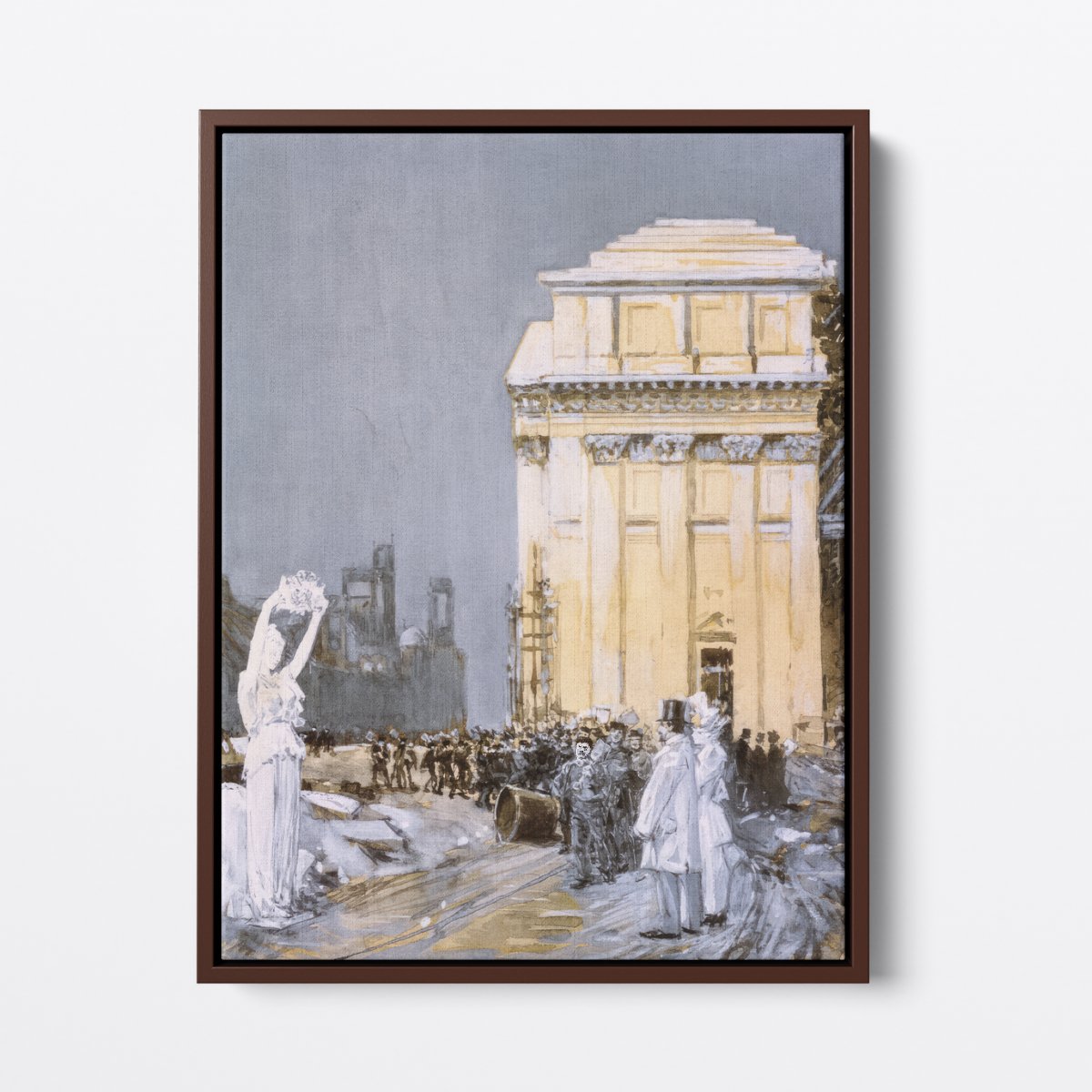 Scene at the World Fair | Childe Hassam | Ave Legato Art Prints