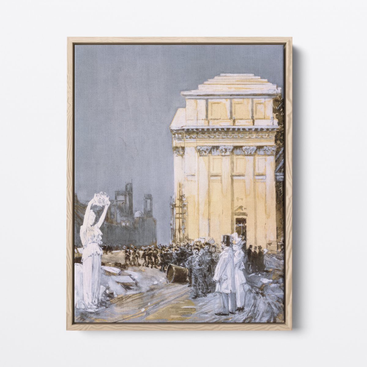 Scene at the World Fair | Childe Hassam | Ave Legato Art Prints