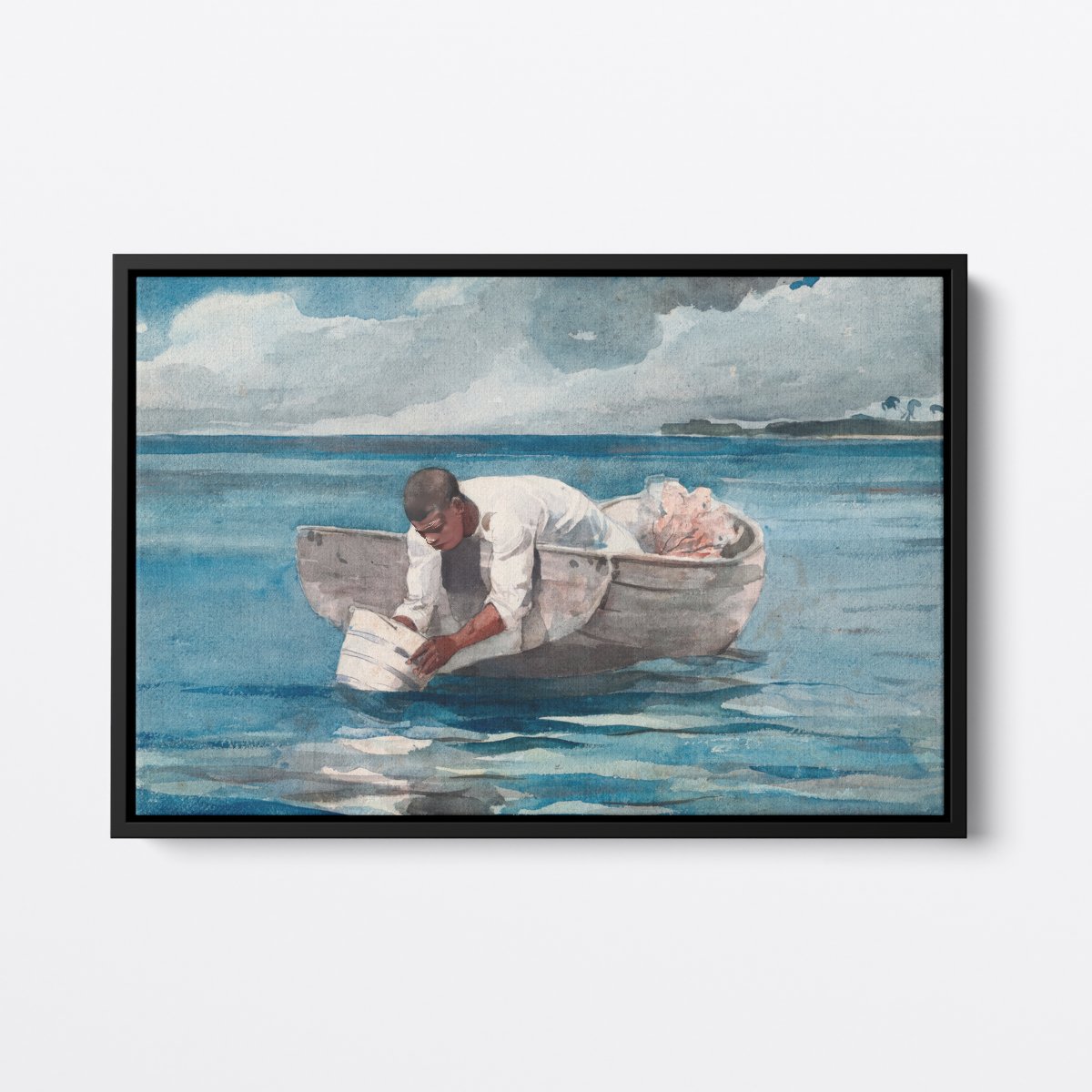 Searching for Shells | Winslow Homer | Ave Legato | Canvas Art Prints | Vintage Artwork