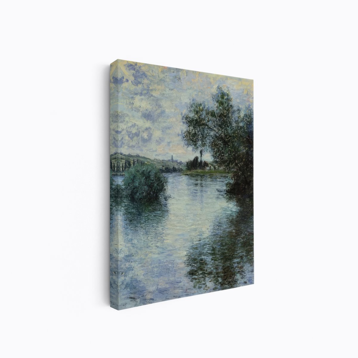 Seine at Vetheuil | Claude Monet | Ave Legato | Canvas Art Prints | Vintage Artwork