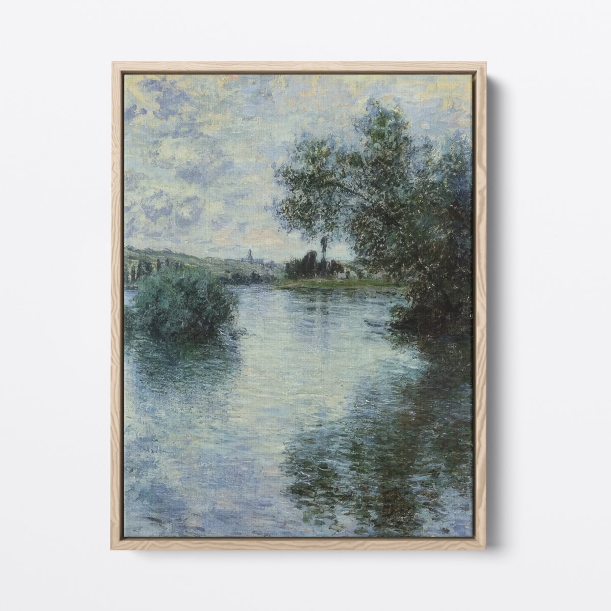 Seine at Vetheuil | Claude Monet | Ave Legato | Canvas Art Prints | Vintage Artwork
