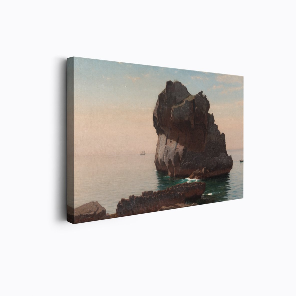 Separated from Capri | William Haseltine | Ave Legato | Canvas Art Prints | Vintage Artwork