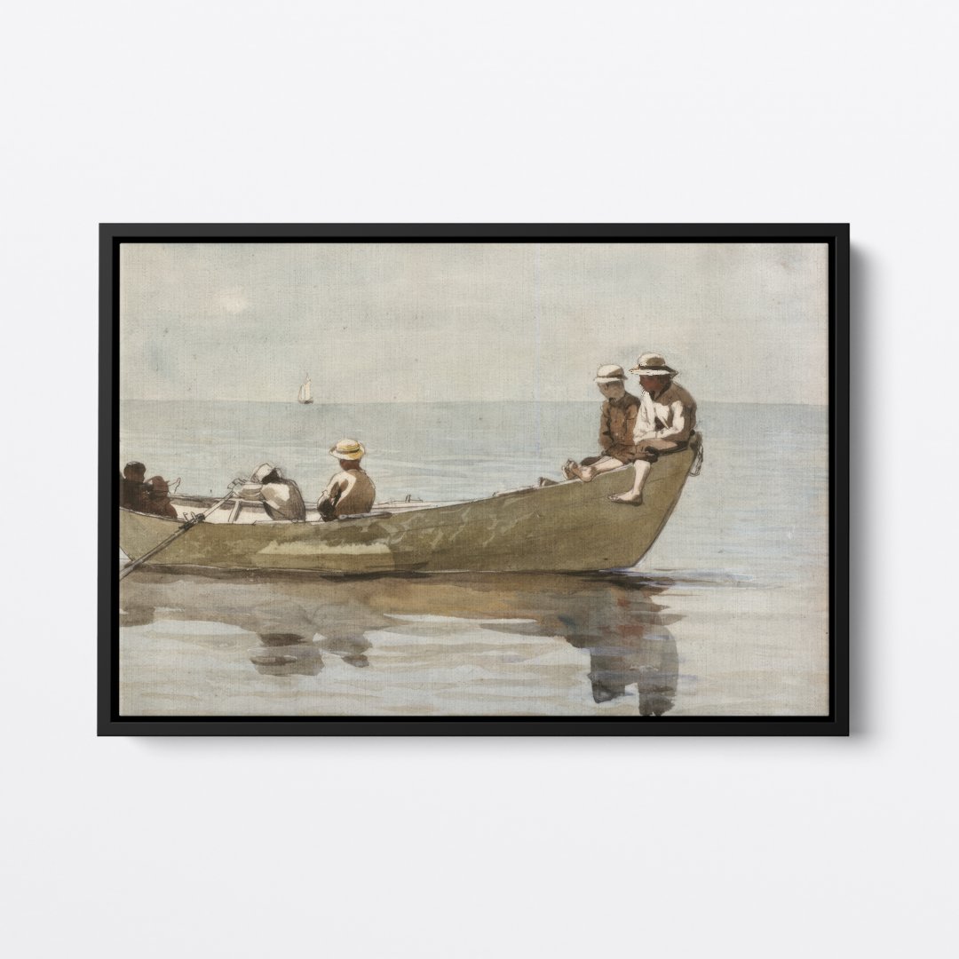 Seven Boys in a Dory | Winslow Homer | Ave Legato Art Prints