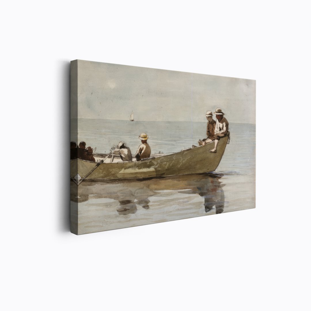 Seven Boys in a Dory | Winslow Homer | Ave Legato Art Prints