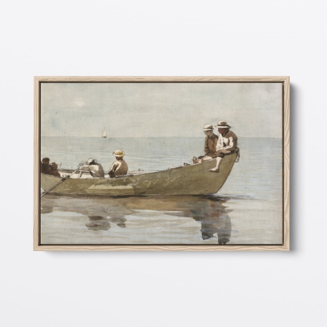 Seven Boys in a Dory | Winslow Homer | Ave Legato Art Prints