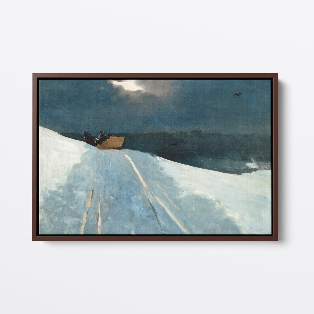 Sleigh Ride | Winslow Homer | Ave Legato | Canvas Art Prints | Vintage Artwork