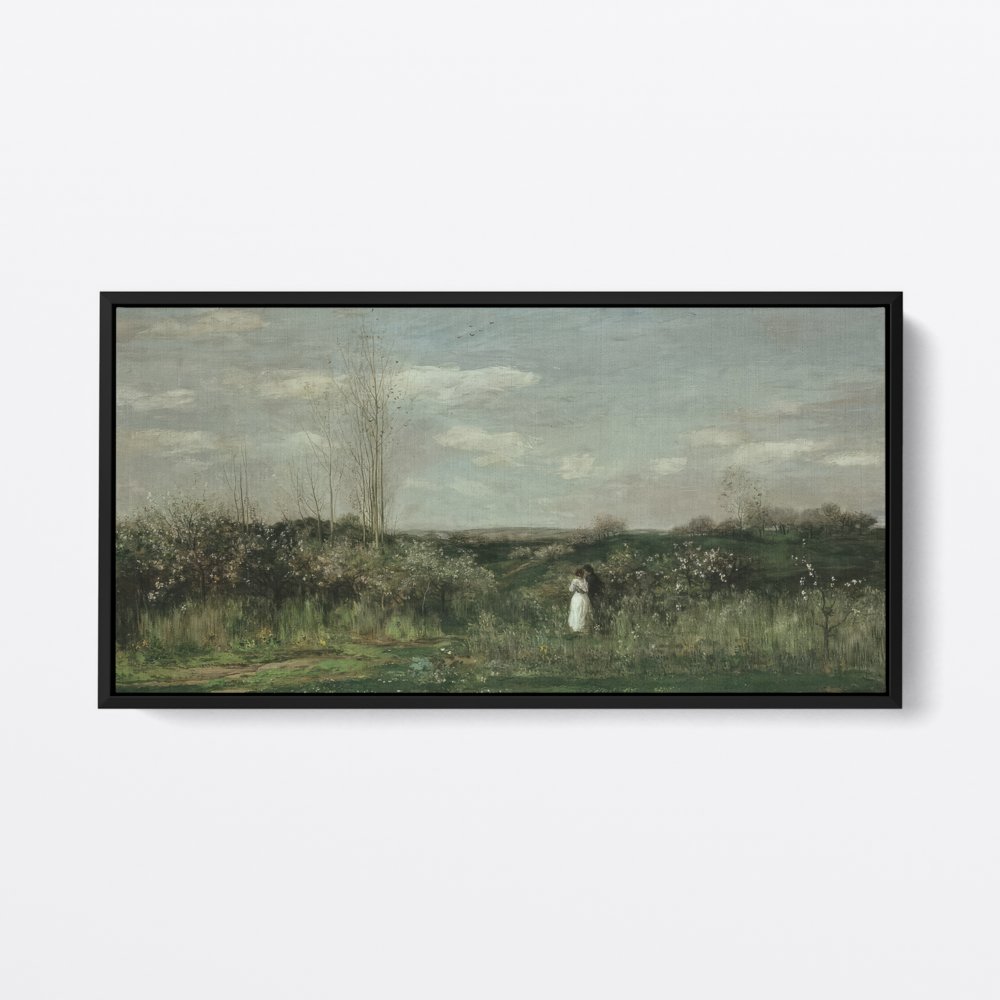 Spring Couple | Charles Daubigny | Ave Legato | Canvas Art Prints | Vintage Artwork