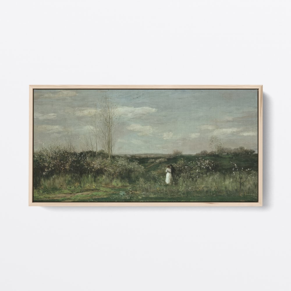 Spring Couple | Charles Daubigny | Ave Legato | Canvas Art Prints | Vintage Artwork