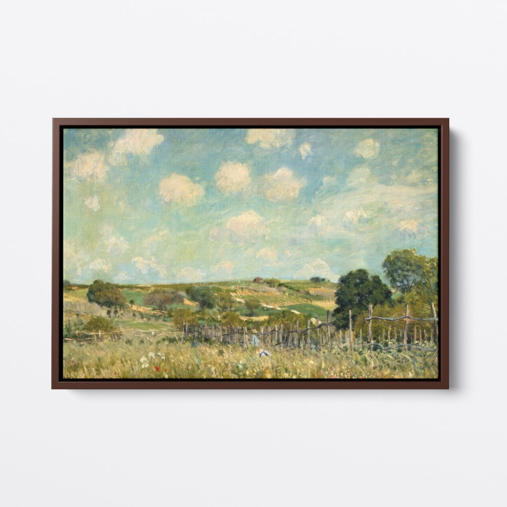 Spring Meadow | Alfred Sisley | Ave Legato | Canvas Art Prints | Vintage Artwork
