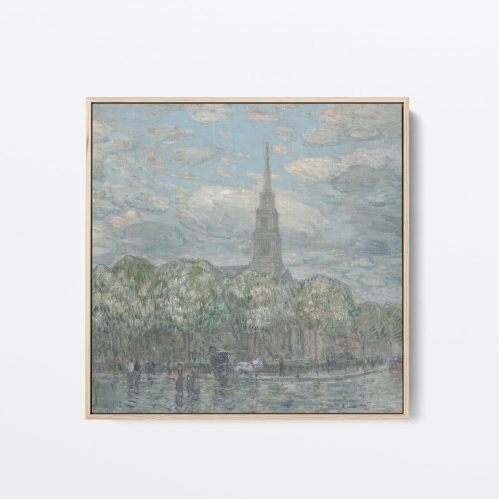 St. Marks Cathedral | Childe Hassam | Ave Legato | Canvas Art Prints | Vintage Artwork