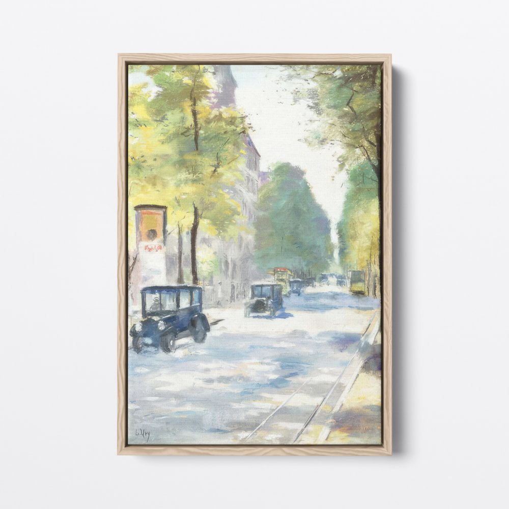 Street Scene | Lesser Ury | Ave Legato Art Prints