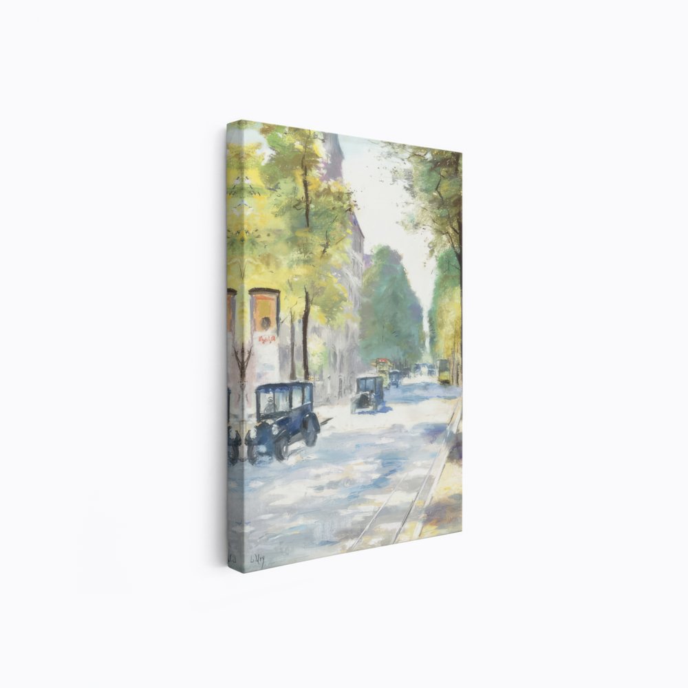 Street Scene | Lesser Ury | Ave Legato Art Prints