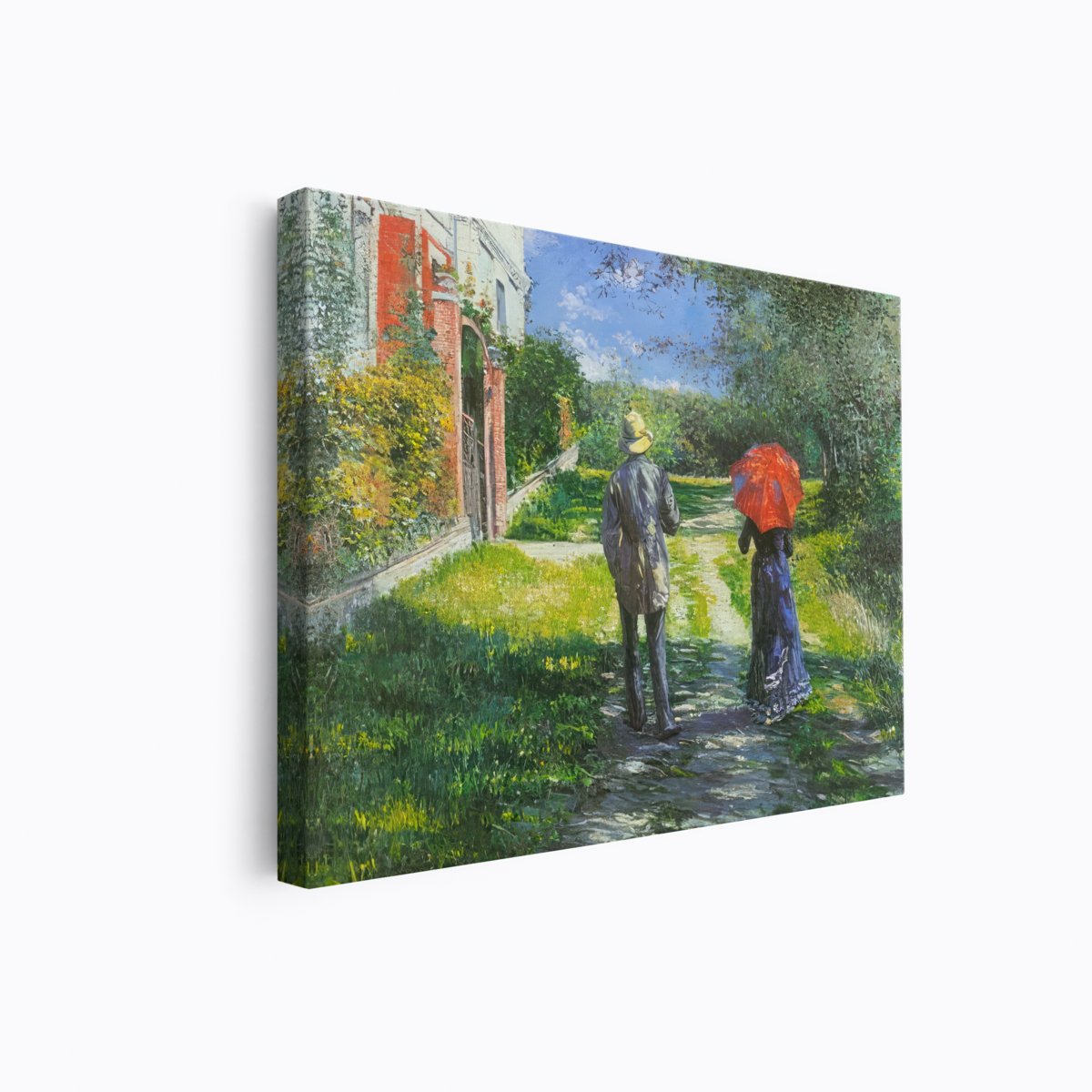 Strolling Together | Gustave Caillebotte | Ave Legato Art Prints