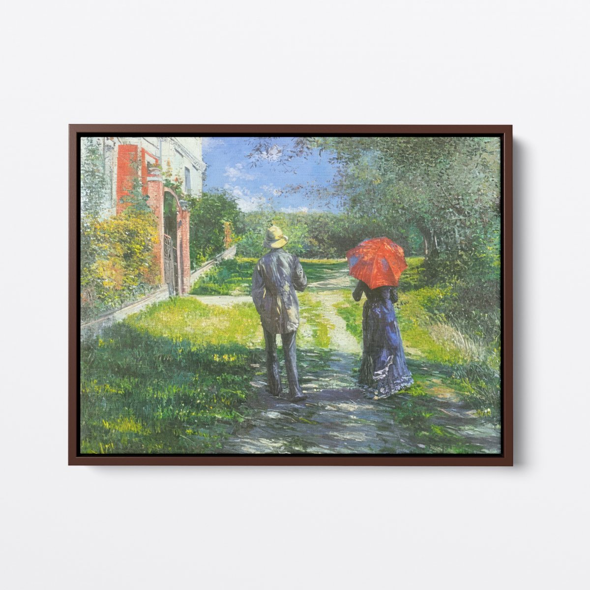 Strolling Together | Gustave Caillebotte | Ave Legato Art Prints